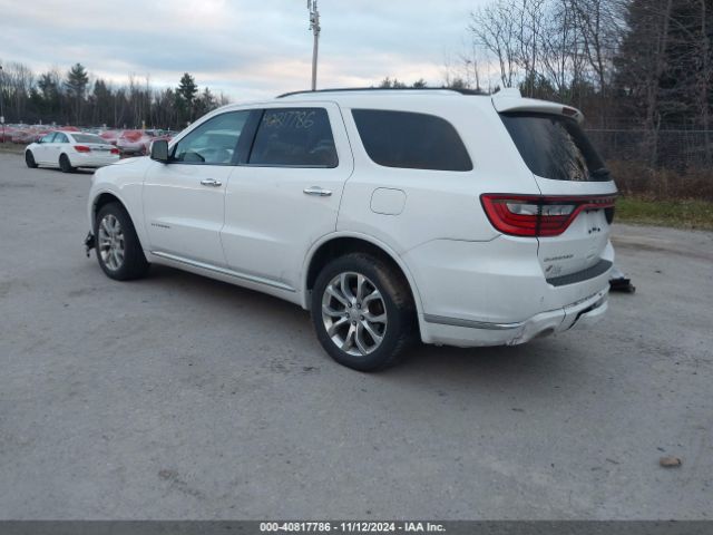 1C4SDJETXJC515240 Dodge Durango Citadel Awd
