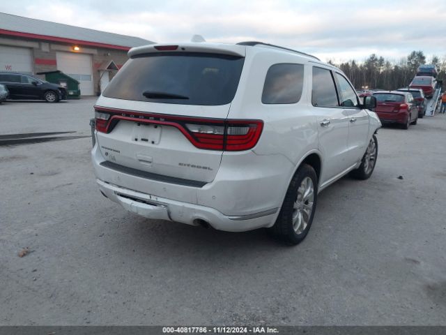 1C4SDJETXJC515240 Dodge Durango Citadel Awd