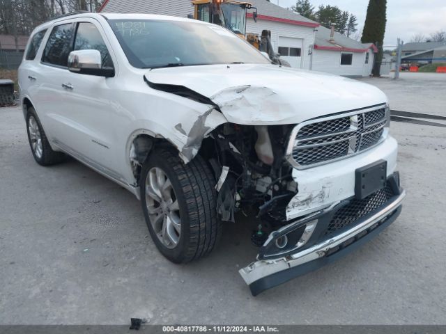 1C4SDJETXJC515240 Dodge Durango Citadel Awd
