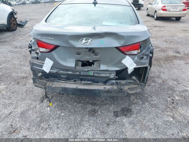 KMHDH4AE9GU593948 Hyundai Elantra Value Edition