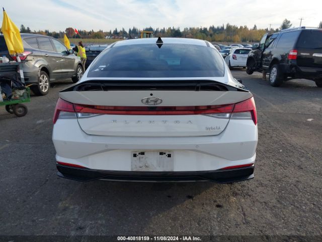 KMHLN4AJ3PU037281 Hyundai Elantra Hybrid Limited