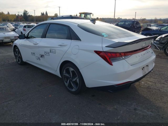 KMHLN4AJ3PU037281 Hyundai Elantra Hybrid Limited