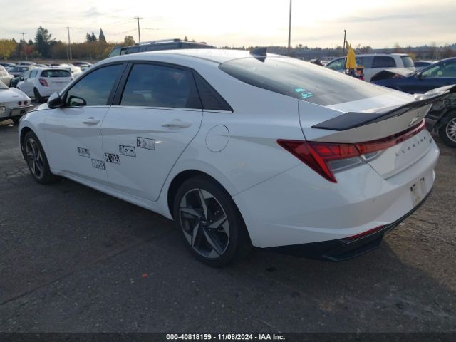 KMHLN4AJ3PU037281 Hyundai Elantra Hybrid Limited
