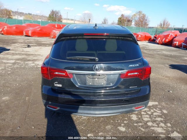 5FRYD4H46GB039496 Acura Mdx Technology   Acurawatch Plus Packages/technology Package