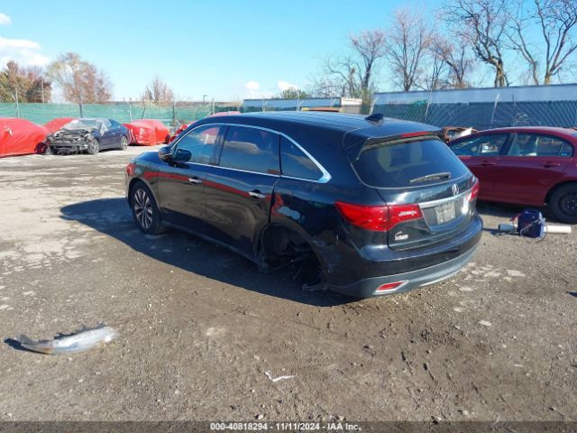 5FRYD4H46GB039496 Acura Mdx Technology   Acurawatch Plus Packages/technology Package