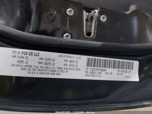 1C3CDFAA7FD363042 Dodge DART SE