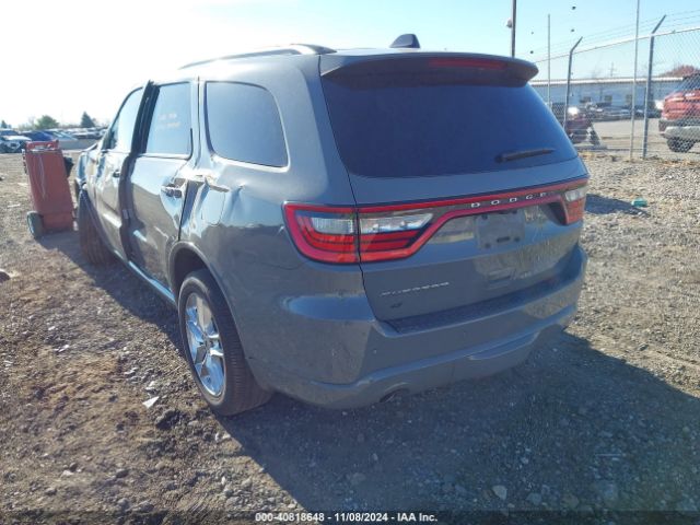 1C4SDJCT4RC185626 Dodge Durango R/t Plus Awd