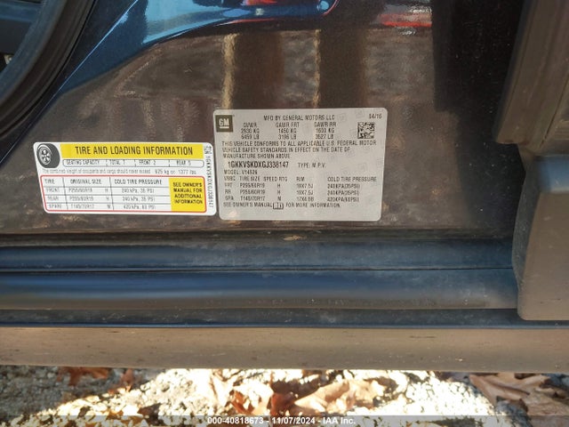 1GKKVSKDXGJ338147 GMC Acadia Slt-2