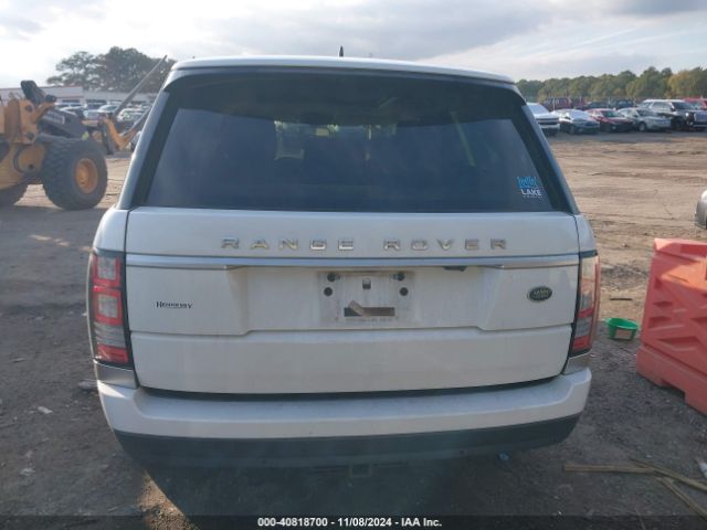 SALGR2PF9GA287720 Land Rover Range Rover 3.0l V6 Supercharged
