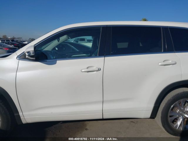 5TDZKRFHXFS072994 Toyota Highlander Le Plus