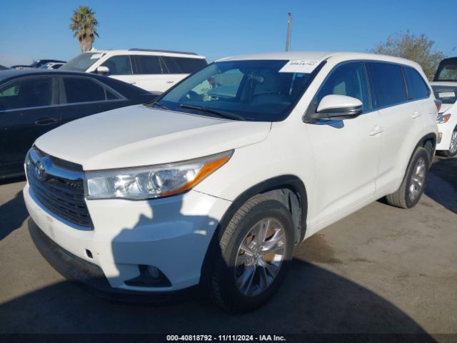 5TDZKRFHXFS072994 Toyota Highlander Le Plus