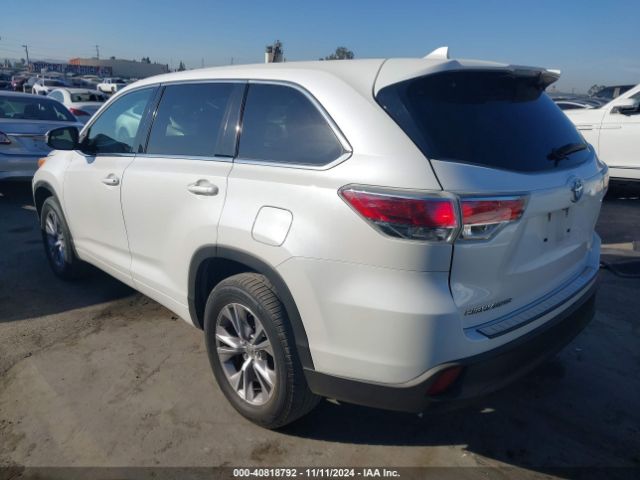 5TDZKRFHXFS072994 Toyota Highlander Le Plus