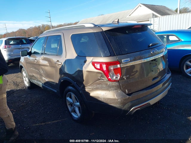 Ford EXPLORER XLT 2016 1FM5K8D81GGA30345 Image 3
