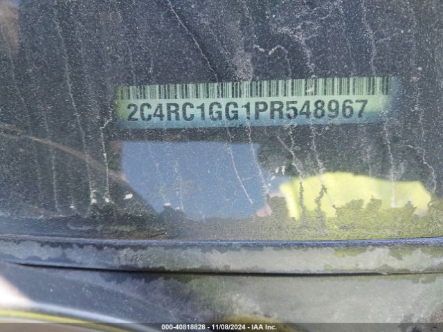 2C4RC1GG1PR548967 Chrysler Pacifica Limited