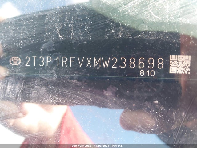 Toyota Rav4 Xle 2021 2T3P1RFVXMW238698 Image 9