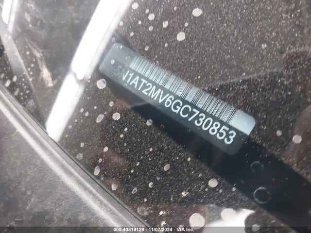 Nissan Rogue Sl 2016 5N1AT2MV6GC730853 Image 9