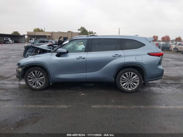 5TDFZRBH5MS101612 Toyota Highlander Platinum