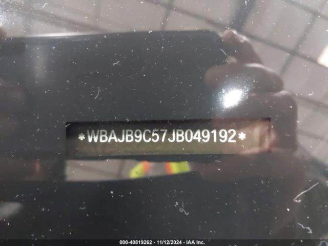 WBAJB9C57JB049192 BMW M550i Xdrive