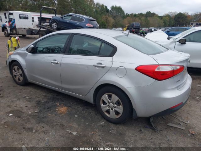 KNAFK4A67G5515814 KIA FORTE LX