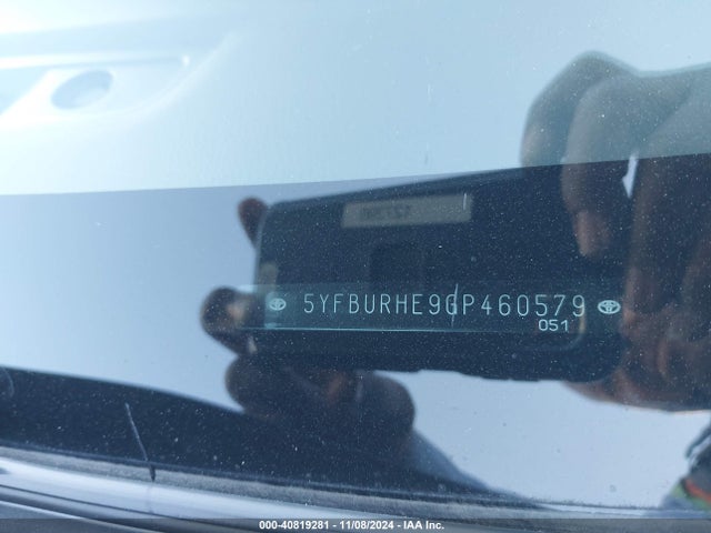 Toyota Corolla S Plus 2016 5YFBURHE9GP460579 Image 9