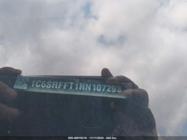 1C6SRFFT1RN107293 RAM 1500 Big Horn  4x4 5'7 Box