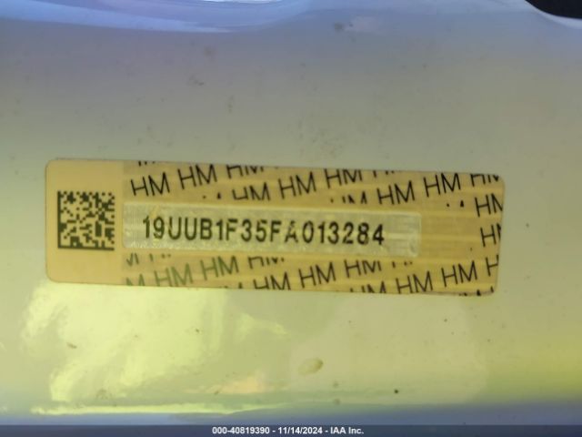 19UUB1F35FA013284 Acura TLX