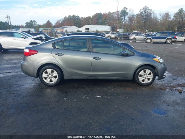 KNAFX4A67G5527110 KIA FORTE LX