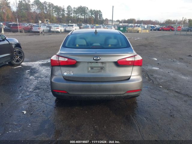 KNAFX4A67G5527110 KIA FORTE LX