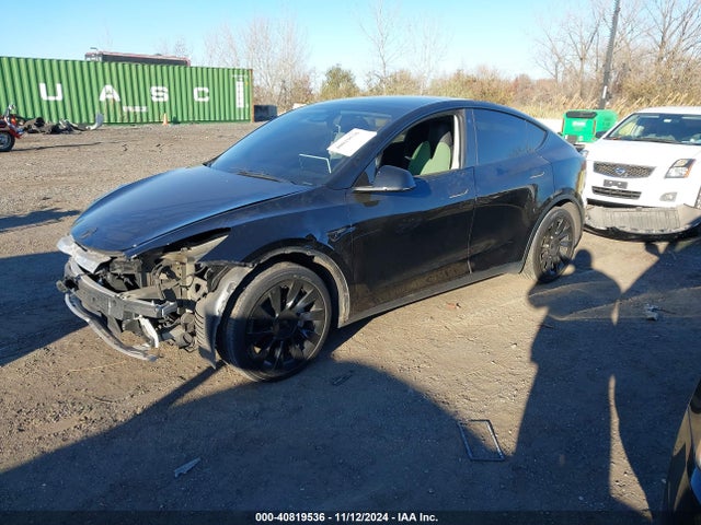 2021 TESLA MODEL Y 5YJYGDEE5MF180707 Photo 1
