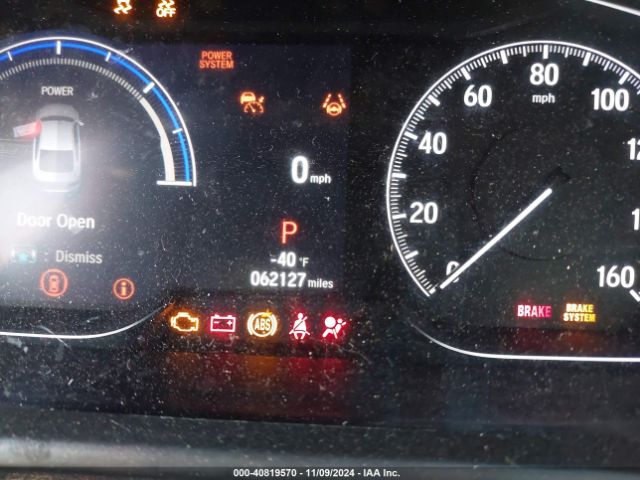 1HGCV3F5XNA016521 Honda Accord Hybrid Ex-l