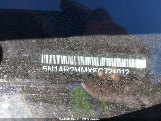 Nissan Pathfinder Sl 2014 5N1AR2MMXEC721012 Image 9