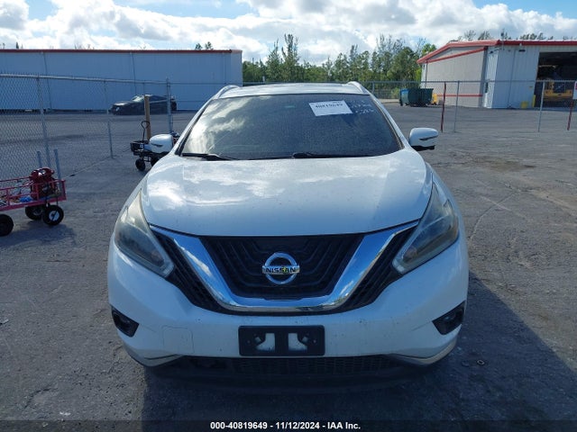 5N1AZ2MHXJN195286 Nissan MURANO SL
