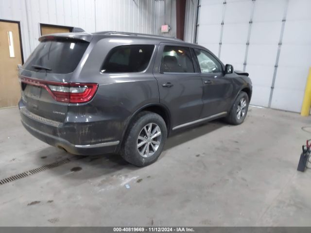 1C4RDJDG3EC562702 Dodge DURANGO LIMITED