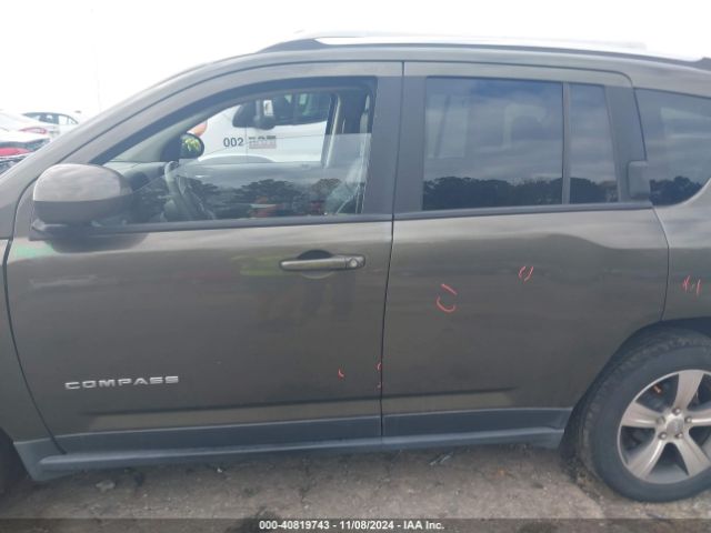 1C4NJDEB0GD567252 Jeep Compass High Altitude Edition