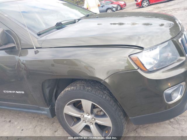 1C4NJDEB0GD567252 Jeep Compass High Altitude Edition