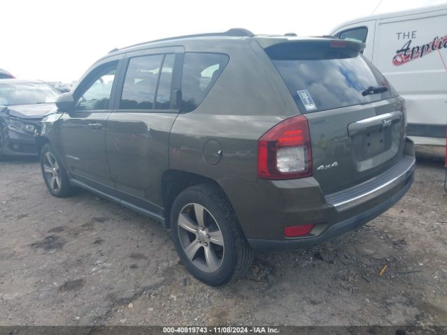 1C4NJDEB0GD567252 Jeep Compass High Altitude Edition