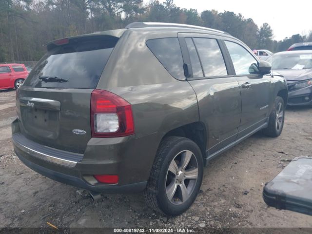 1C4NJDEB0GD567252 Jeep Compass High Altitude Edition