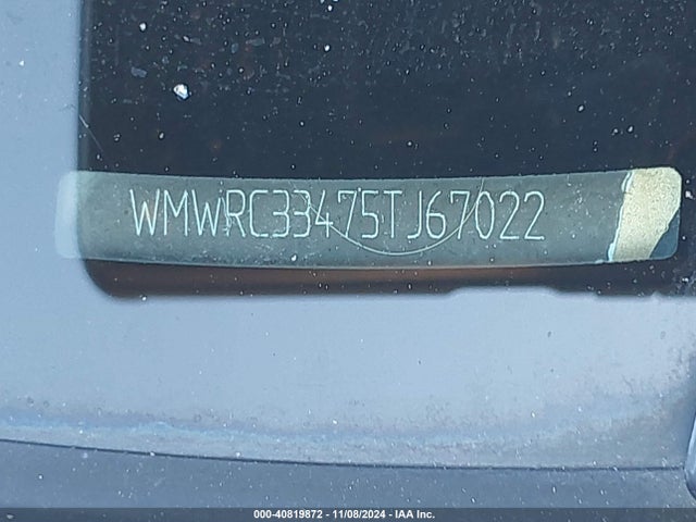 2005 MINI COOPER WMWRC33475TJ67022 Photo 8