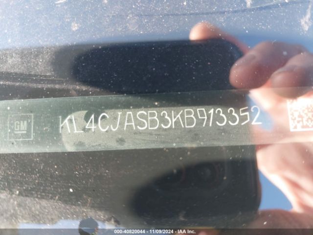 KL4CJASB3KB913352 Buick Encore Fwd Preferred