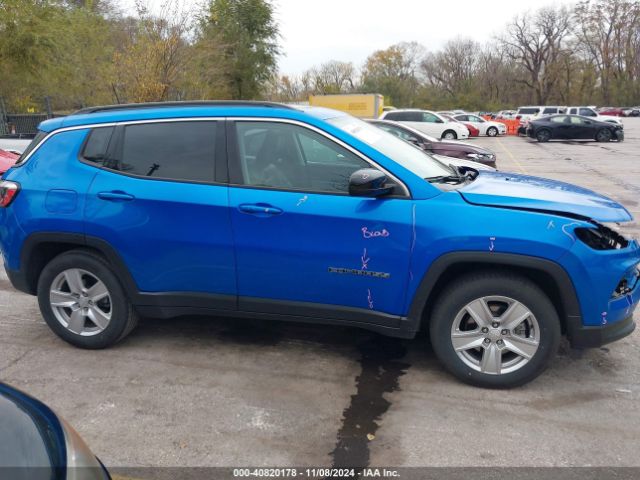 3C4NJCBB7NT219437 Jeep Compass Latitude Fwd