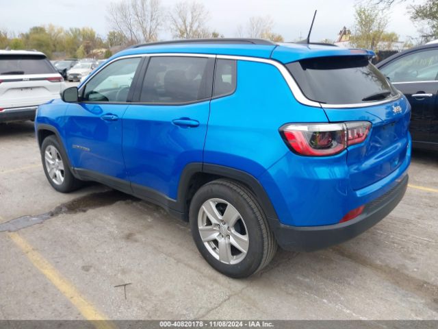 3C4NJCBB7NT219437 Jeep Compass Latitude Fwd