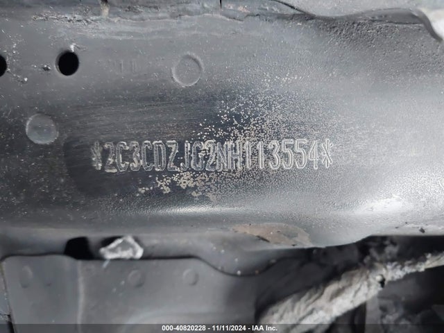 2C3CDZJG2NH113554 Dodge 2022