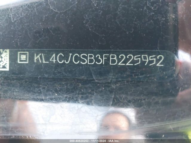 KL4CJCSB3FB225952 Buick Encore Leather