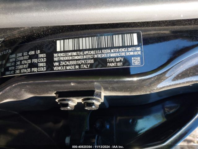 ZACNJBBB1KPK13806 Jeep Renegade Latitude 4x4