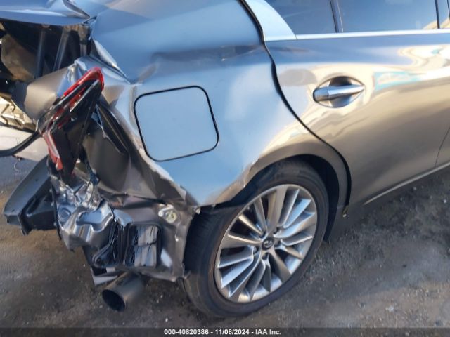 JN1EV7AP4JM366942 Infiniti Q50 3.0t Luxe