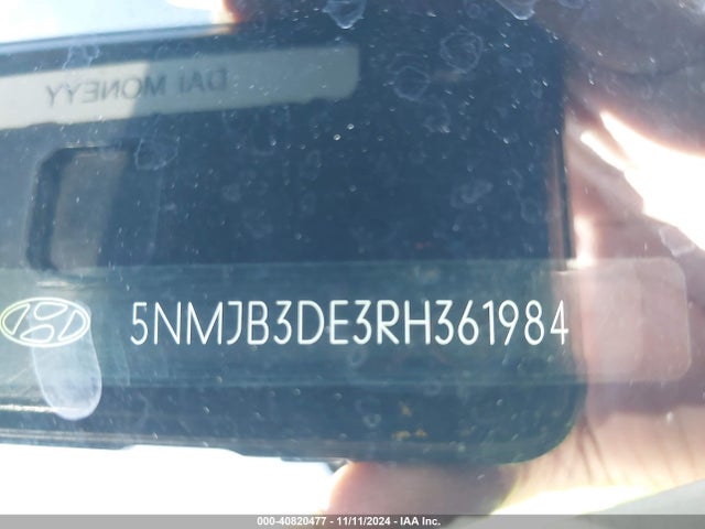 Hyundai TUCSON SEL 2024 5NMJB3DE3RH361984 Image 9