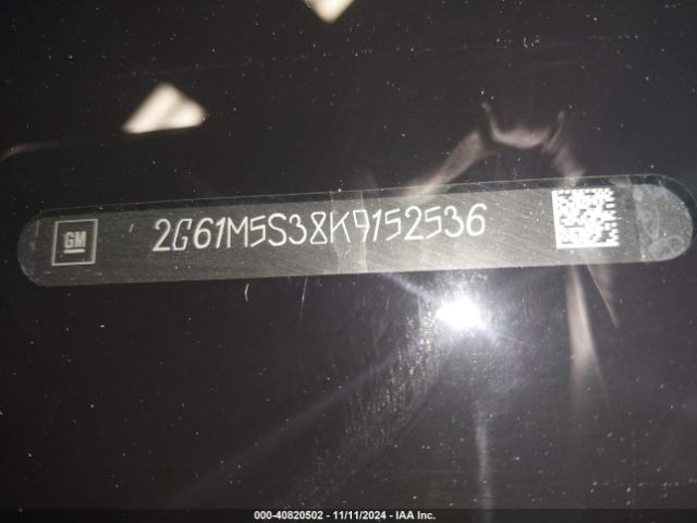 2G61M5S38K9152536 Cadillac XTS LUXURY