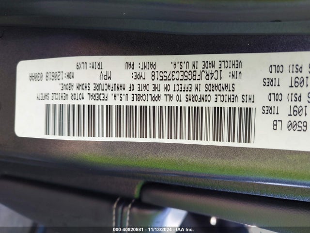 Jeep Grand Cherokee Limited 2014 1C4RJFBG5EC375518 Image 9
