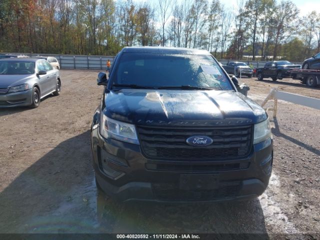 1FM5K8AT2GGD32137 Ford Utility Police Interceptor