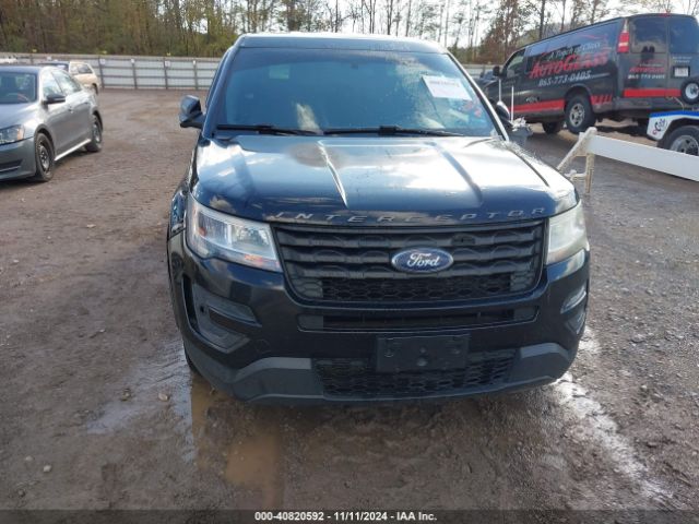 1FM5K8AT2GGD32137 Ford Utility Police Interceptor